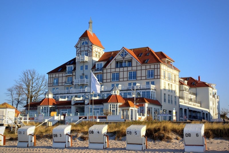 Frontansicht Haus Meeresblick in Kühlungsborn an der Ostsee