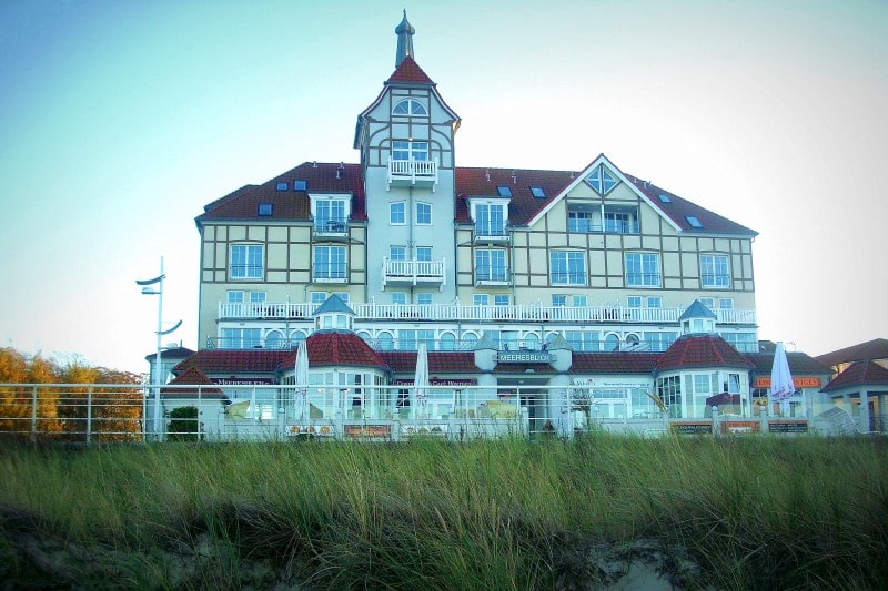 Frontansicht Haus Meeresblick in Kühlungsborn an der Ostsee